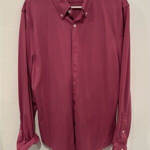 Brooks Brothers Casual Button-Down Shirt in Rich Pink